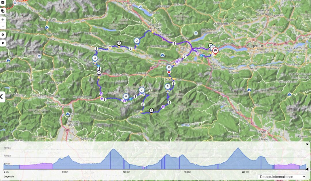 Tourtag 6 Italien und Slowenien